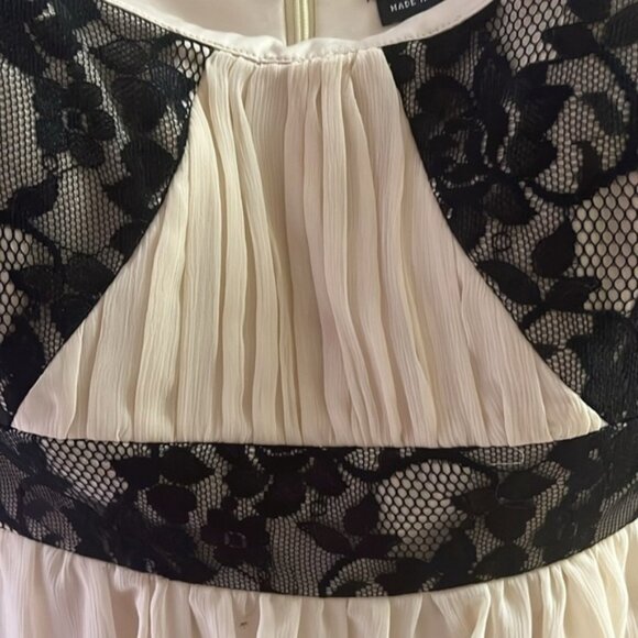 Max and Cleo by BCBG size 2 sleeveless cocktailwedding chiffon - Picture 3 of 8